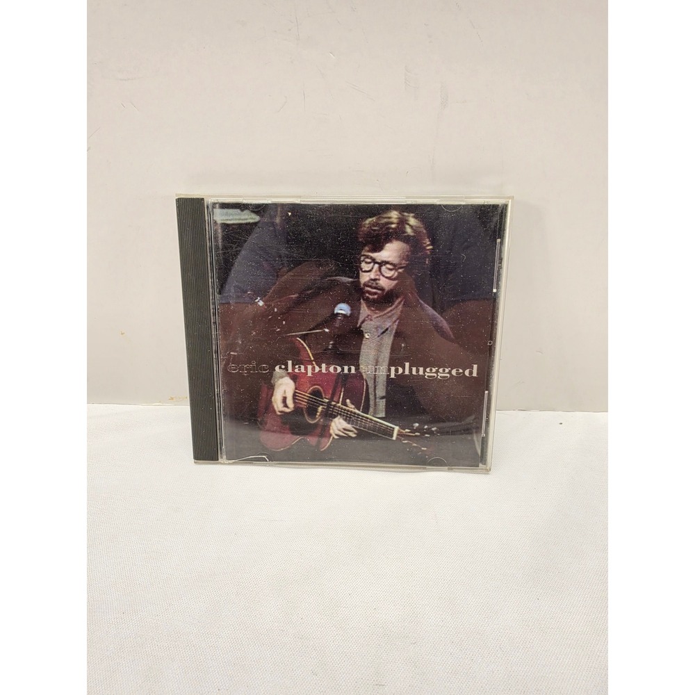Eric Clapton Unplugged CD 1992 MTV Live Acoustic Blues Rock 9362-45024-2